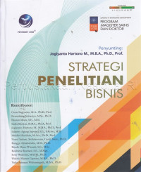 Strategi Penelitian Bisnis