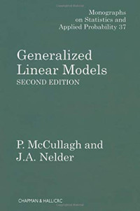 [E-Book] GENERALIZED LINEAR MODELS Second Edition