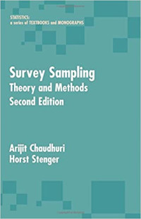 [E-Book] Survey Sampling Theory and Methods Second Edition