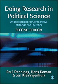 [E-Book] Doing Research in
Political Science
An Introduction to Comparative Methods and Statistics second edition