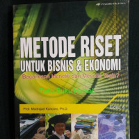 METODE RISET UNTUK BISINIS & EKONOMI