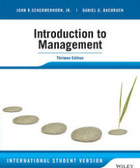 Introduction to Management 13th Edition