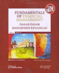 FUNDANENTALS OF FINANCIAL MANAGEMENT BUKU 2 EDISI 10